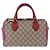 Borsa a mano GUCCI GG Supreme PVC 2way Beige Gold 409529 Auth 199935A - vista 2