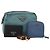 PRADA Pochette Nylon Pelle Set da 4 Blu Nero Marrone Auth 190016