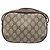 Borsa GUCCI GG Supreme Web Sherry Line PVC Beige Gold 89 02 066 Auth ka6037 D'oro - vista 3