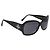 LOUIS VUITTON Ursula Strauss Sunglasses Plastic Black Z0145E LV Auth BA15451V Silvery