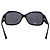 LOUIS VUITTON Ursula Strauss Sunglasses Plastic Black Z0145E LV Auth BA15451V Silvery - view 3