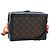 LOUIS VUITTON Bolsa de Ombro Solar Powered Ray Soft Trunk M44478 LV Auth 199093SAM Monograma