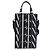 VALENTINO Borsa a tracolla per smartphone in pelle 2way Nero Argento Auth bs36903V - vista 2