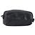 GUCCI Bolsa Pouch em couro preto prata 039 0974 Auth hk4120