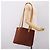 Hermès HERMES Amedaba Cabas Du Poche Schultertasche Canvas Brown Gold Tone Auth 200362A Braun - Ansicht 19