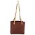 Hermès HERMES Amedaba Cabas Du Poche Schultertasche Canvas Brown Gold Tone Auth 200362A Braun - Ansicht 3