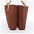 Hermès HERMES Amedaba Cabas Du Poche Schultertasche Canvas Brown Gold Tone Auth 200362A Braun - Ansicht 5