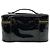 Chanel Black Patent Leather Vanity Case - view 3