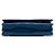 Borsa a tracolla Chanel CC matelassé in pelle d'agnello blu Wallet On Chain - vista 3