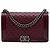 Borsa a tracolla Boy Flap Chanel Medium in pelle di capra trapuntata e vernice rossa Rosso
