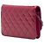 Borsa a tracolla Chanel CC Quilted Patent Brilliant Wallet On Chain Rosa - vista 2