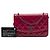 Borsa a tracolla Chanel CC Quilted Patent Brilliant Wallet On Chain Rosa - vista 7