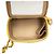 Mini Vanity Case Chanel in Lambskin Matelassé Giallo con Catena e Tracolla - vista 4