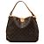 Borsa Tote Louis Vuitton Monogram Delightful PM Marrone