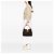 Borsa Tote Louis Vuitton Monogram Delightful PM Marrone - vista 6