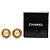 Orecchini a clip Chanel placcati oro con perle finte D'oro - vista 4