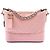 Borsa a tracolla Gabrielle Hobo Small in pelle di vitello invecchiata Chevron rosa Chanel