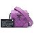 Borsa Crossbody Chanel Mini CC Quilted Lambskin Trunk Like Box Viola Porpora - vista 7
