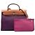 Borsa Hermès Herbag Zip 31 in Toile Verso Viola Porpora - vista 7