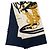 Foulard di seta Hermès Brides de Gala Blu 90