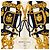 Foulard di seta Hermès Brides de Gala Blu 90 - vista 3