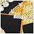 Foulard in seta Hermès Paperoles Nero 90 - vista 4