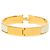 Bracciale Clic H PM stretto in smalto dorato Hermès D'oro - vista 3