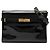Borsa a tracolla Manhattan Medium in vernice nera Saint Laurent Nero