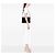 Borsa a tracolla Manhattan Medium in vernice nera Saint Laurent Nero - vista 6