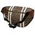 Borsa a cintura Burberry TB Monogram E-Canvas Stripe marrone Extra Large - vista 2