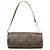 Borsa a mano Louis Vuitton Monogram Papillon Pochette Marrone