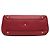 Borsa Satchel Banner Burberry Medium in pelle e House Check rossa Rosso - vista 3