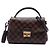 Louis Vuitton Damier Ebene Croisette Satchel Braun