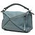 Borsa Puzzle LOEWE Medium in pelle di vitello blu - vista 2