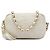 Borsa a tracolla Chanel Mini Quilted Caviar Coco Tassel Camera Case Bianca Bianco