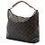 Sac à épaule Louis Vuitton Monogram Graceful MM Marron - vue 2