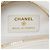 Clutch rotonda Chanel CC Chevron in shearling bianco con catena e tracolla - vista 5