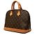 Borsa a mano Louis Vuitton Monogram Alma PM Marrone - vista 2