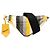 Bolsa tiracolo Prada Canvas Canapa Baiadera amarela com logo triangular Amarelo