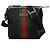 Borsa a tracolla Gucci Techno Canvas Web nera Nero