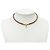 Collana Choker Kite in pelle marrone Hermès - vista 6