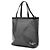 Piccola Tote Aperta Prada in Mesh con Paillettes Nera con Logo Nero - vista 2