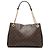 Borsa Tote Louis Vuitton Monogram Surene MM Marrone