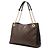 Borsa Tote Louis Vuitton Monogram Surene MM Marrone - vista 2