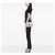 Borsa a tracolla Chanel Medium Quilted Caviar My Everything Flap bianca Bianco - vista 5