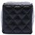 Borsa bucket Mini Quilted Calfskin con coulisse Chanel Nera Nero - vista 3