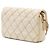 Borsa a tracolla Chanel CC Quilted Calfskin Wild Stitch beige - vista 2