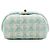 Borsa Chanel Mini Tweed Crush con manico e tracolla, Verde - vista 3