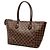 Borsa Tote Louis Vuitton Damier Ebene Caissa MM Marrone - vista 2