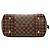 Borsa Tote Louis Vuitton Damier Ebene Caissa MM Marrone - vista 3